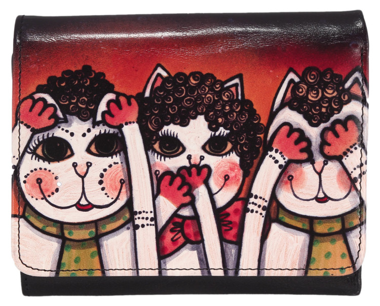 Кожаный женский кошелёк Bambas 13d03-20_IMG_7682.1