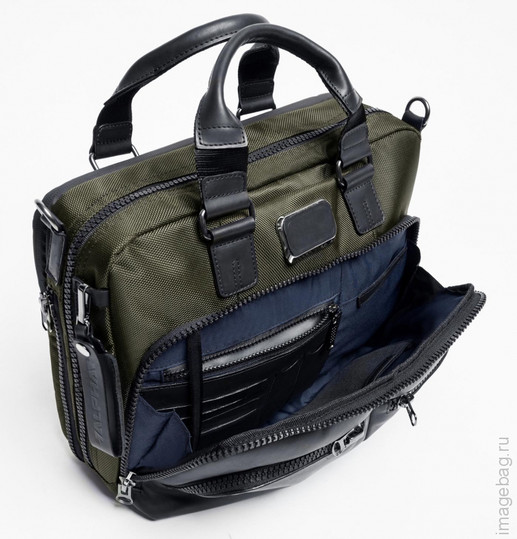 Мужская сумка для документов ALPHA Y01 khaki-10