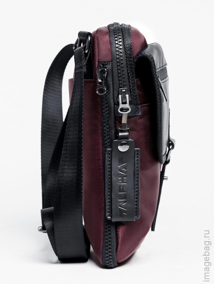 ALPHA Y02 ruby Мужская стильная сумка через плечо-7