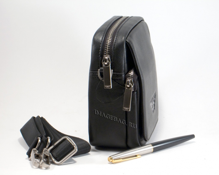 Компактная поясная сумка из кожи IP Collection 3374.2