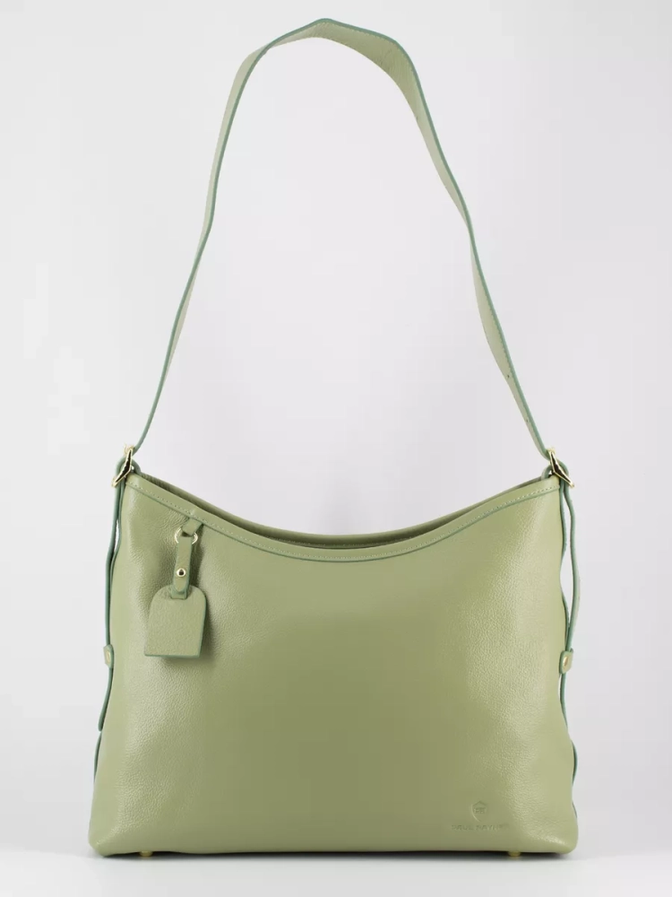 Сумка женская шоппер Paul Rayner green 8214