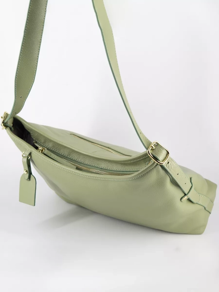 Сумка женская шоппер Paul Rayner green 8214