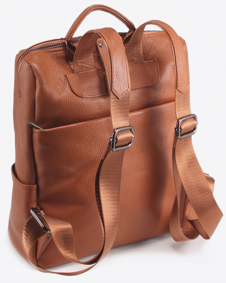 Городской женский рюкзак коричневый Paul Rayner Carol 1071