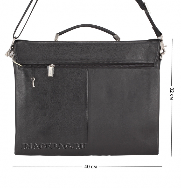 Элегантный мужской кожаный портфель Giorgio Armani 5000-1.1