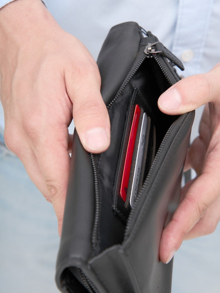 Мужской клатч кожаный Paul Rayner 035414-1