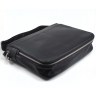Большой мужской портфель из натуральной кожи Mulberry 5187mu black