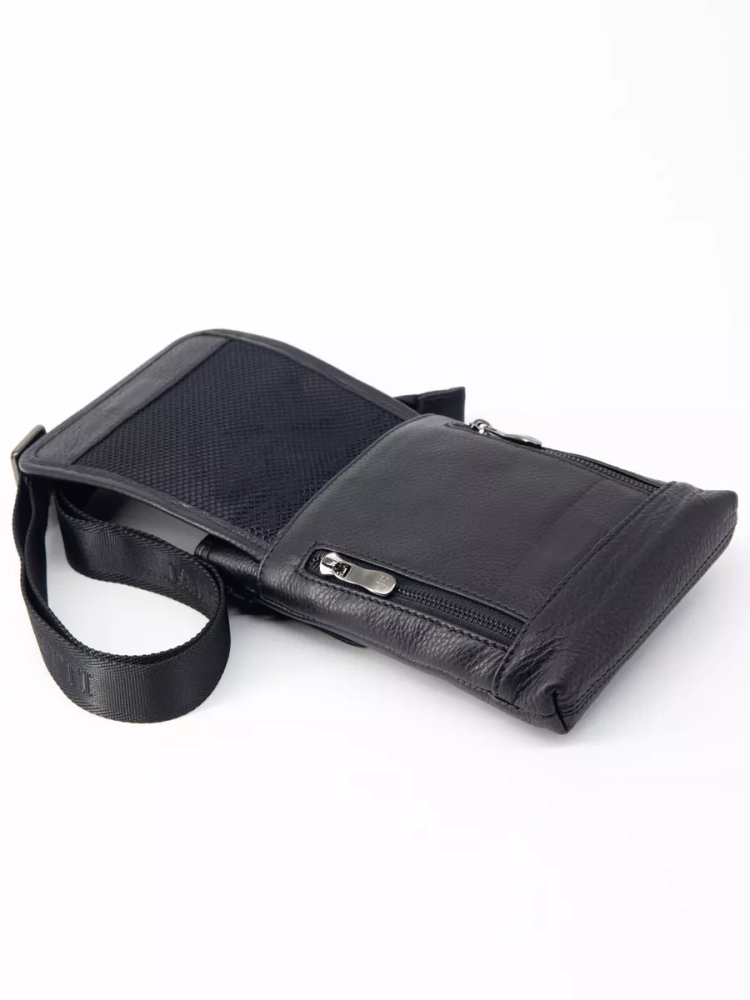 Мужская сумка на пояс и плечевым ремнем Jancarlo Baretti 2512 