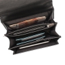 Барсетка мужская из натуральной кожи Alford Black