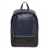 Кожаный рюкзак Adams Dark Blue/Black