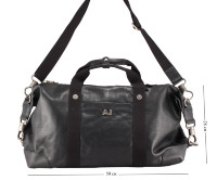 Мужская дорожная сумка кожаная на ремне Armani 078006L-366 AJ