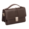 Барсетка мужская коричневая Alford Brown