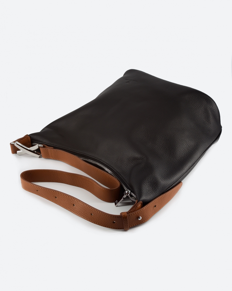 Сумка женская хобо Paul Rayner black 1500