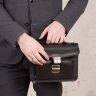 Большая барсетка мужская для документов Clark Black