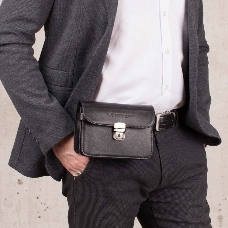 Компактная барсетка на пояс Dixon Black