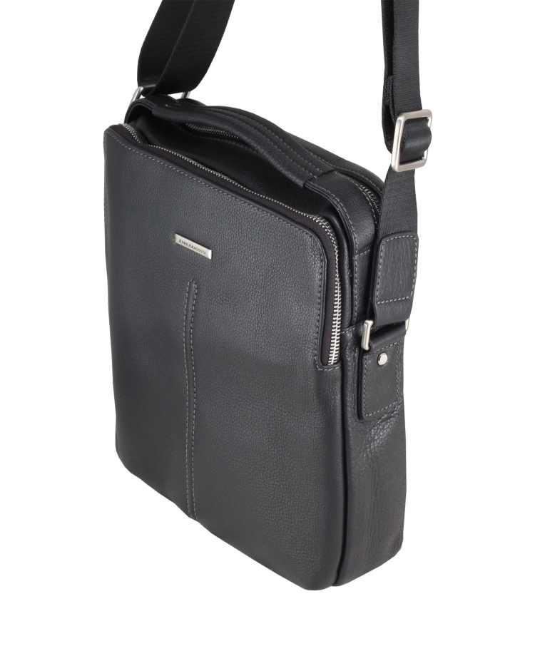 Сумка кожаная черная Anre Aragosta 0138-21__4234