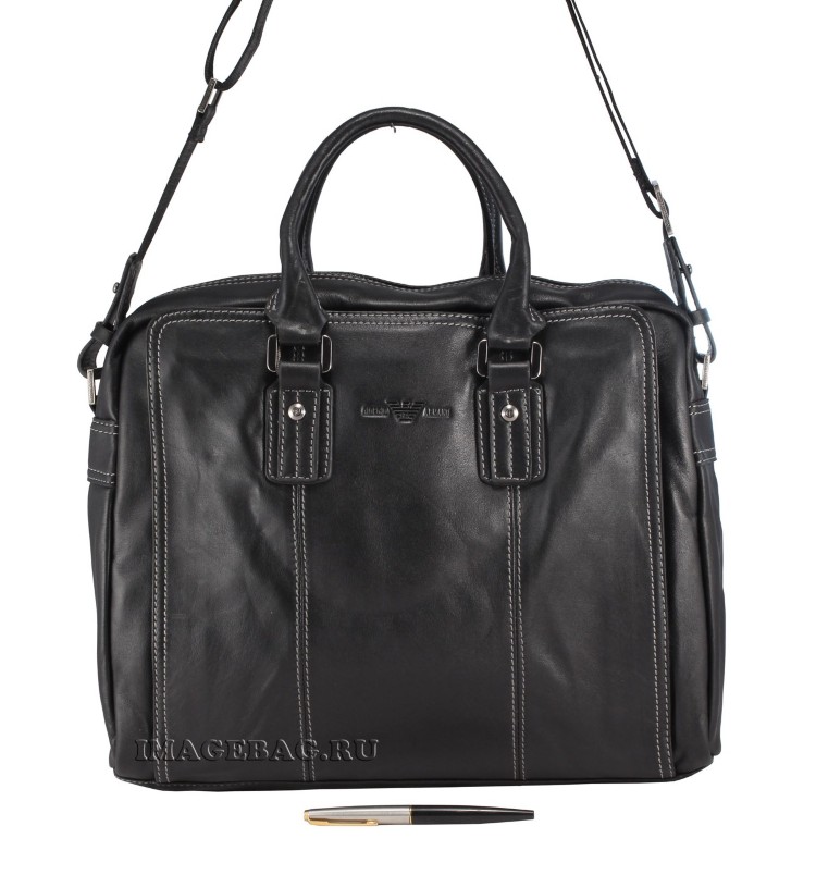 Объемная деловая сумка Giorgio Armani 1315-2-1315-2GA