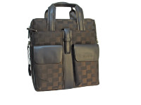 Большая коричневая сумка Van Doren 003-02  