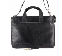 Armani мужская деловая сумка из кожи