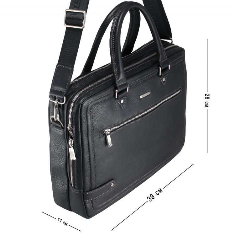 Деловая кожаная сумка для ноутбука Anre Aragosta 1940225-21_4419