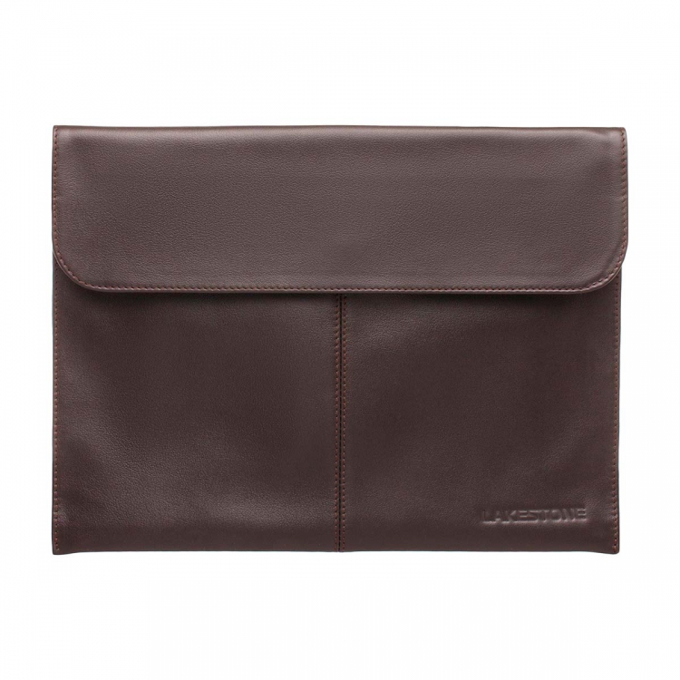 Коричневая кожаная папка Crosby Brown