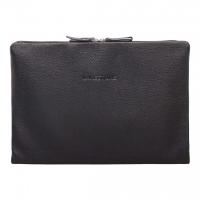 Черная кожаная папка для документов Glenwood Black