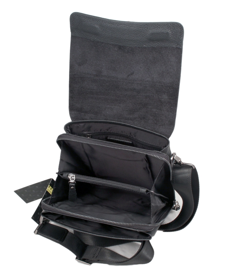 Черная мужская сумка планшет Paul Rayner 0035120-4_1126