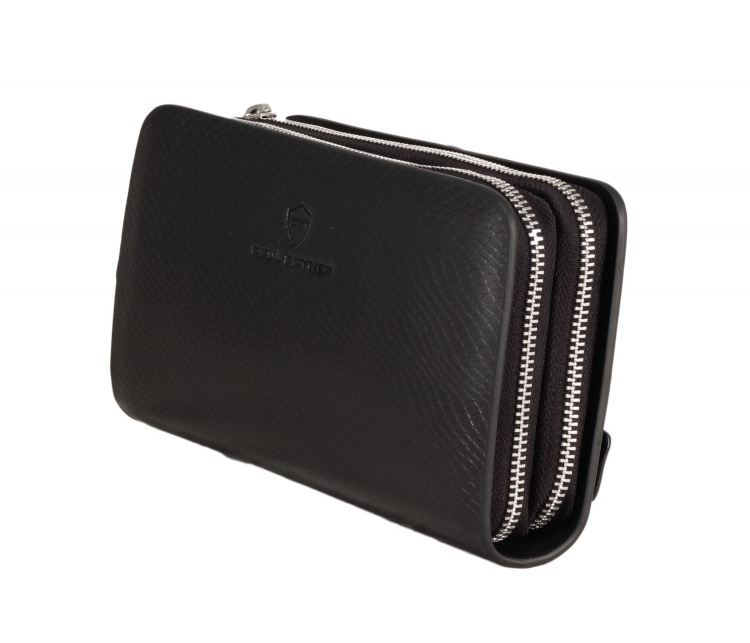 Клатч мужской с двумя молниями 03510-101-424 Paul Rayner_0966