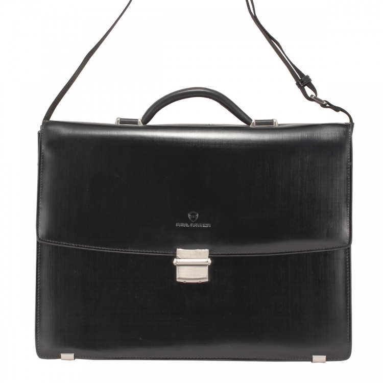 Портфель мужской кожаный с кодовым замком Paul Rayner_2154