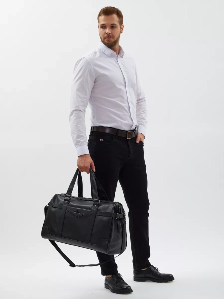 Мужская дорожная сумка из натуральной кожи Paul Rayner 0047832-1