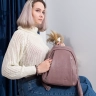 Рюкзак женский темно-розовый Paul Rayner Wendy 1048pk