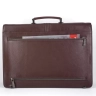 Деловой мужской кожаный портфель для документов и ноутбука с кодовым замком Paul Rayner 1-9504-1