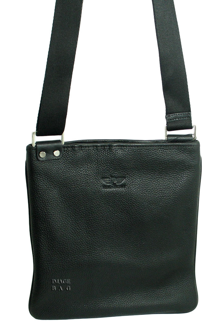 Плечевая кожаная сумка IP Collection 3815