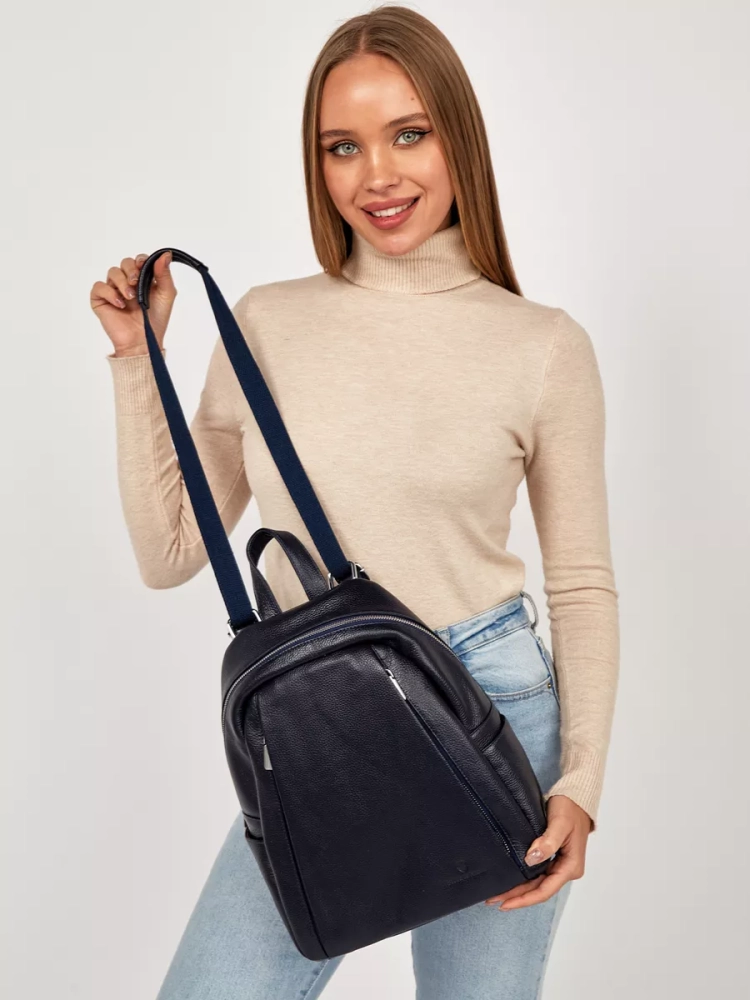 Синий женский городской рюкзак PR Wendy blue 1048