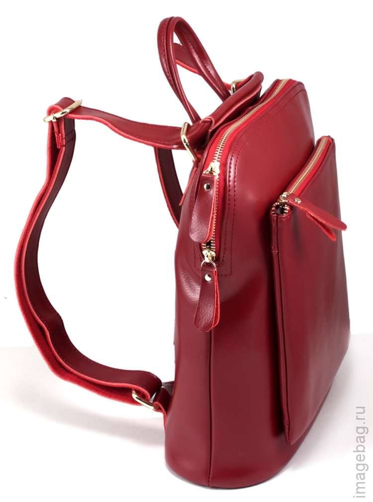 Рюкзак женский P. Rayner Valery small red_8744