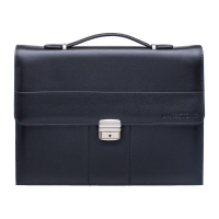 Кожаный портфель-папка с короткой ручкой Thomas Black