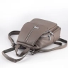 Рюкзак женский кожаный маленький Paul Rayner серый 1031-1