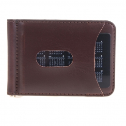 Зажим для денег GALIB M130-П2B brown