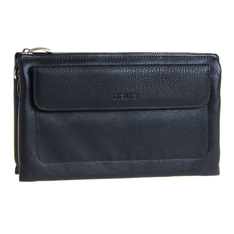 Кожаный двойной мужской клатч Galib 7M164