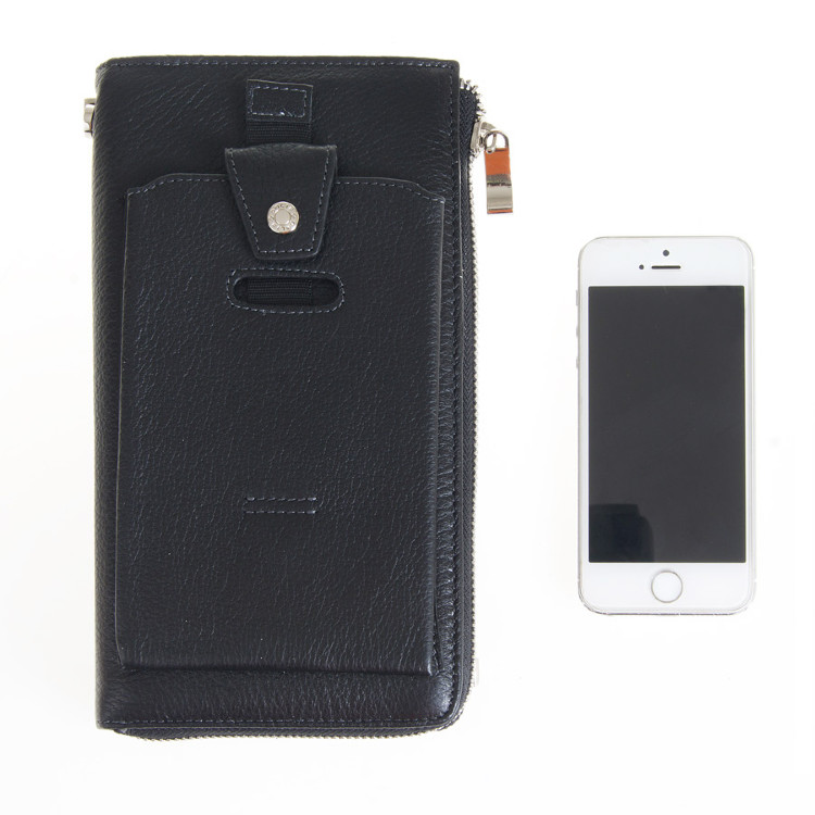 Большой мужской клатч из натуральной кожи GALIB 7M168