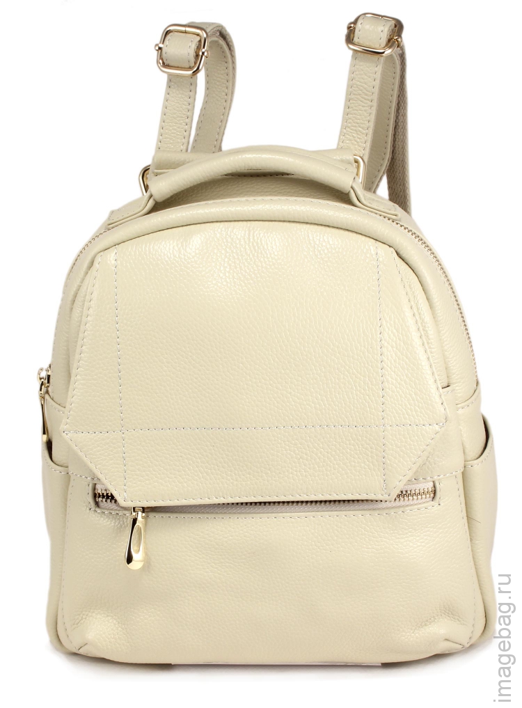 Рюкзак женский бежевый Paul Rayner (Gina) beige 1043WT