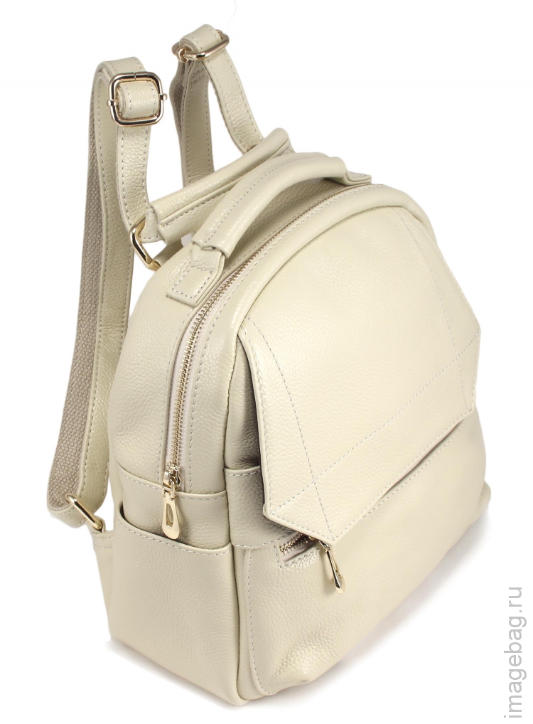 Рюкзак женский бежевый Paul Rayner (Gina) beige 1043WT